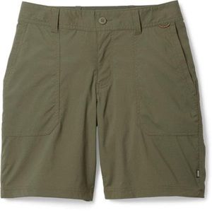 NWT REI Co-op Sahara Bermuda Classic Hike Shorts Women's Small Olive Green
